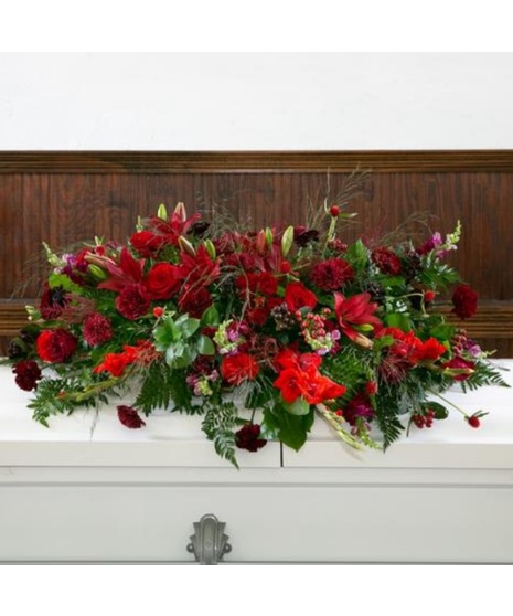 GARNET GRACE CASKET COVER