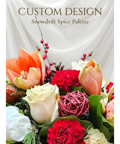 CUSTOM DESIGN - Snowdrift & Spice Palette