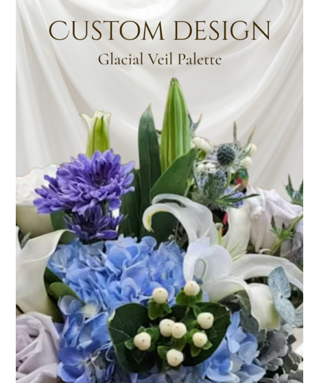 CUSTOM DESIGN - Glacial Veil Palette